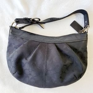 Coach Black Hobo Bag